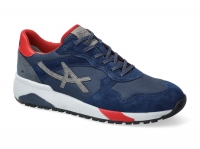 Chaussure all rounder lacets modele speed bleu
